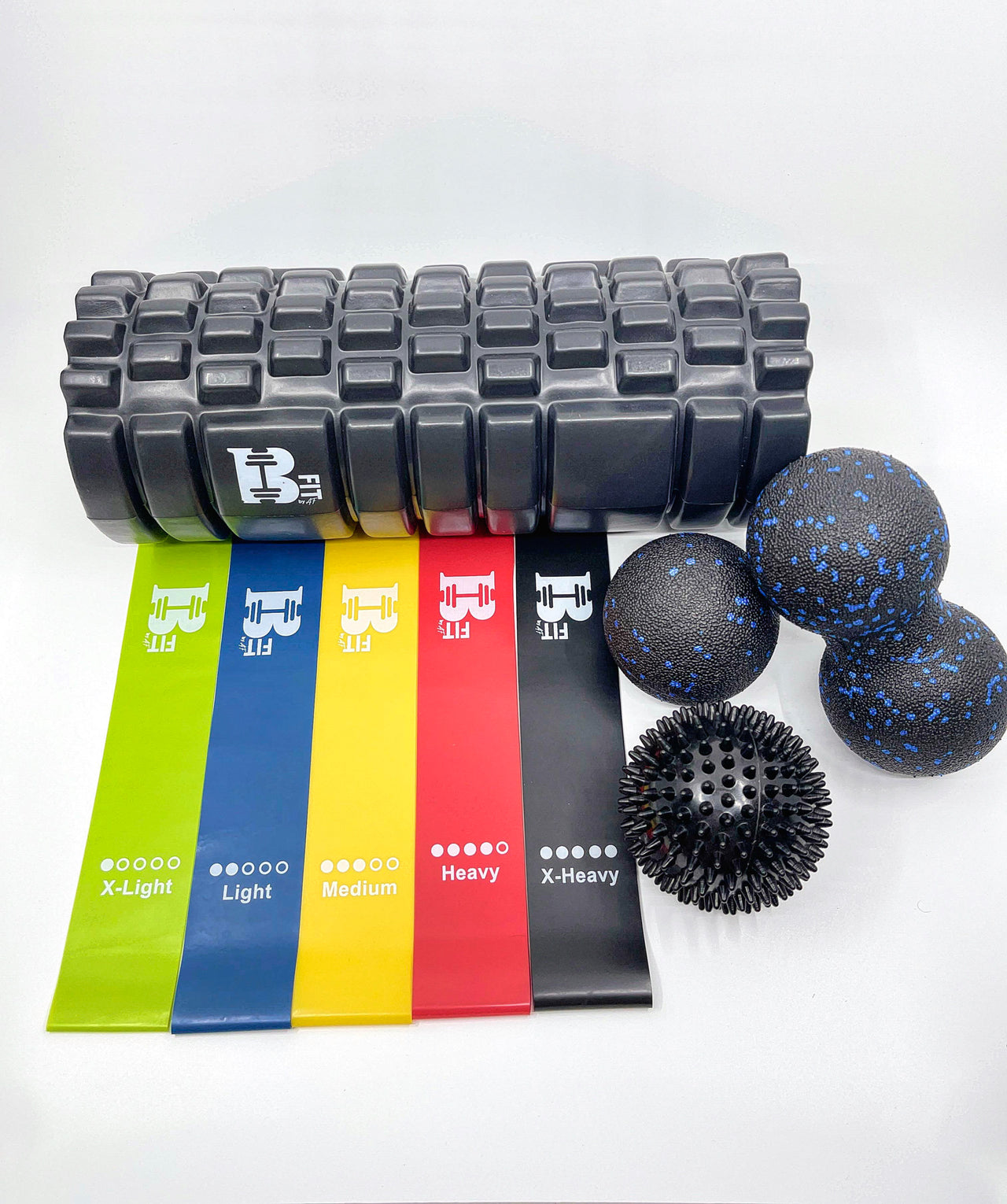 TUFS: The Ultimate Foam Roller Set (Includes Free carry bag) over $100 Value!