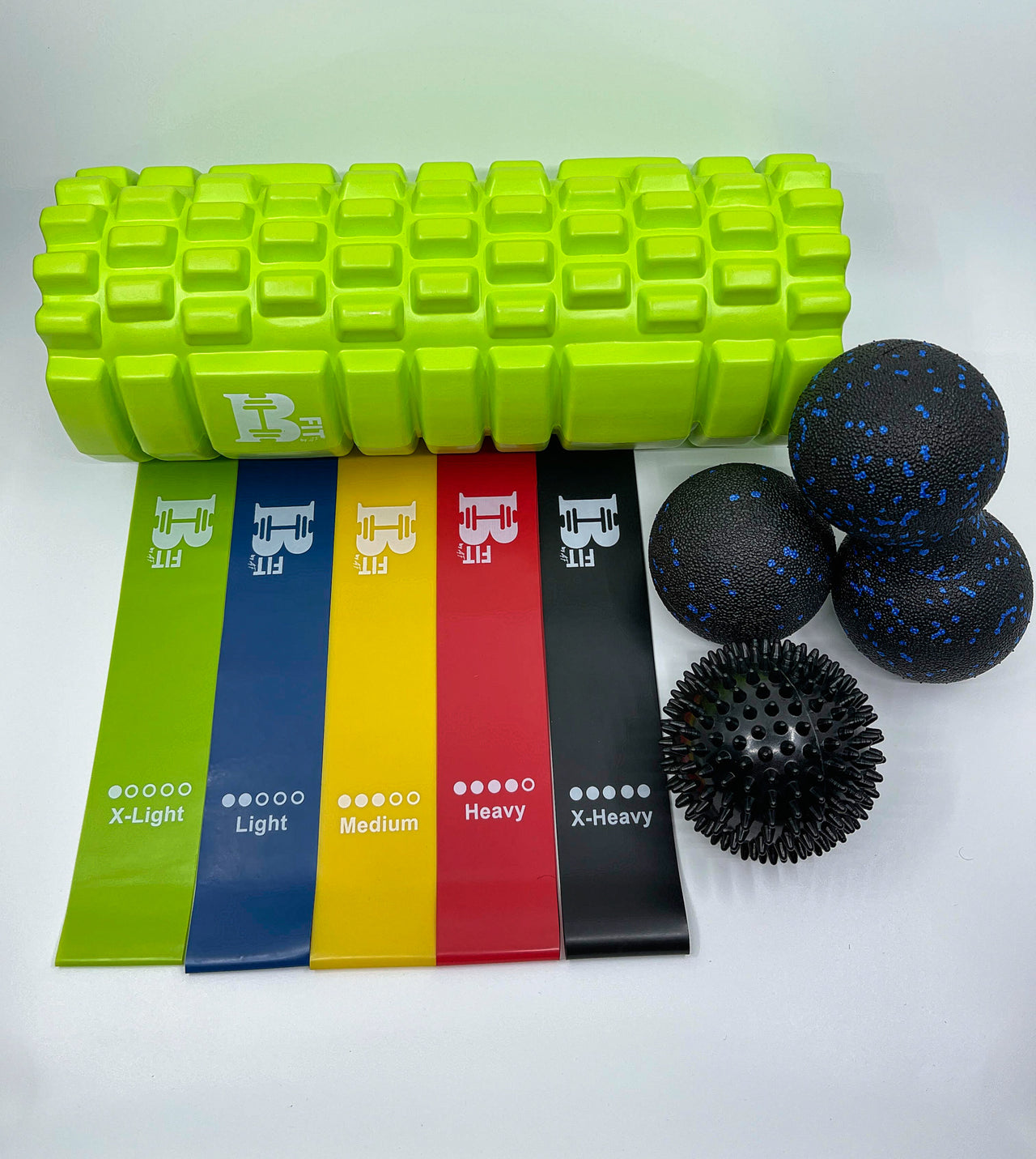 TUFS: The Ultimate Foam Roller Set (Includes Free carry bag) over $100 Value!