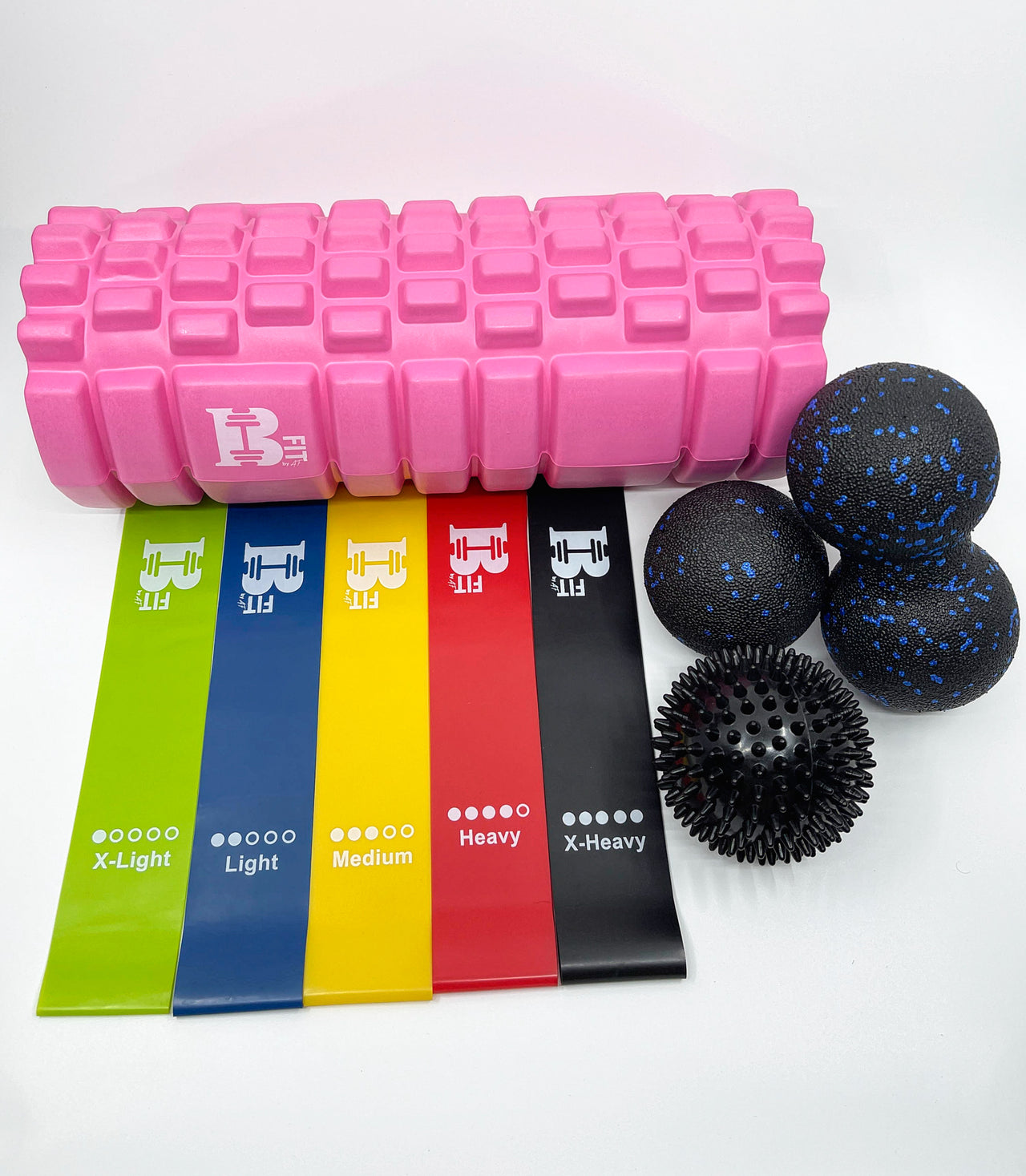 TUFS: The Ultimate Foam Roller Set (Includes Free carry bag) over $100 Value!