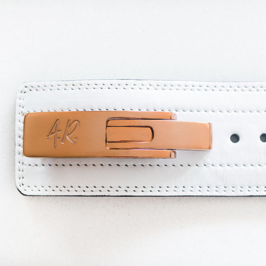 White weight lifting belt sale