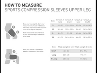 Thumbnail for Upper thigh sports compression (medical grade)